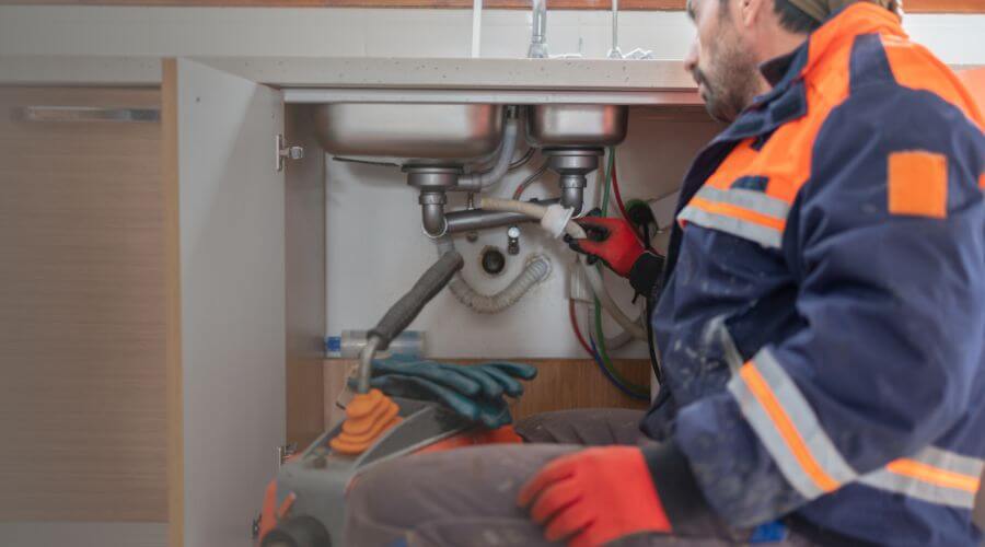 Professional slab leak plumber services in England, AR